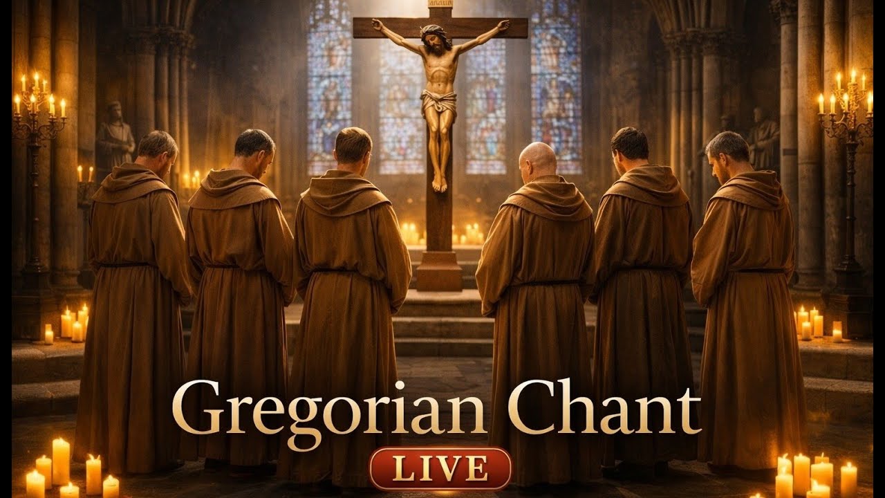 Before the Cross | Gregorian Chant for Surrender, Healing, and the Presence of God (Live)
