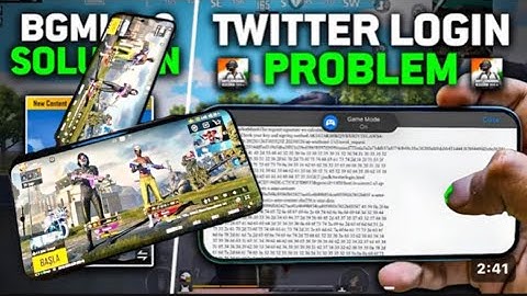 Fix BGMI Twitter Login Problem:Signature Does Not Match the Request |BGMI Login Solved 3.6 Update