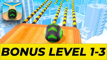 Going Balls Bonus Level 1-3 All levels Gameplay Android iOS