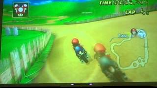 Mario Kart (Wii) - Unlocking Expert Staff Ghosts on Mushroom Cup