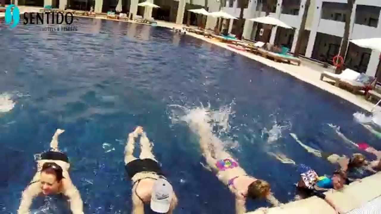 SENTIDO Reef Oasis Senses Resort - Sharm Elsheikh - Egypt, Daily Aqua Gym With Animation Team