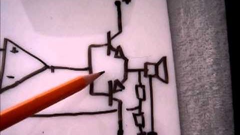 Class B audio amplifier and negative feedback experiment