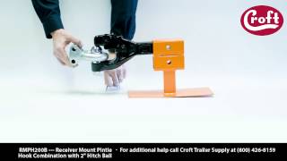 How To Use The Receiver Mount Pintle Hook Combination With 2" Hitch Ball