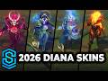 Diana Skins Spotlight 2026 | League of Legends