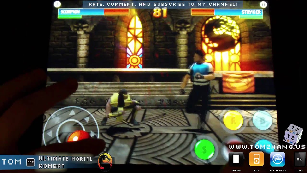 Ultimate Mortal Kombat 3 iPhone/iTouch Review -  