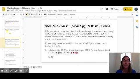 Division Lesson 3 Slides and video   Google Slides