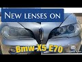 07-13 BMW X5 e70 lens replacement