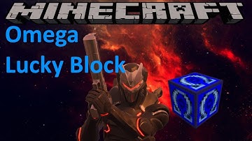 OMEGA LUCKY BLOCK MOD - MINECRAFT 1.12.2 (MOD SHOWCASE)