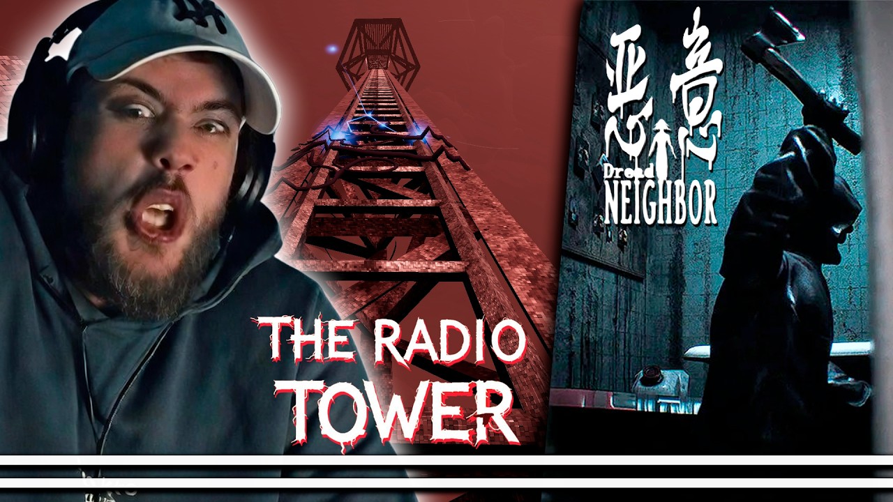 LO PASO FATAL con estos 2 juegos cortos de TERROR 😱 THE TOWER RADIO + DREAD NEIGHBOR (Demo)
