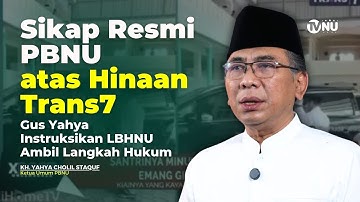 Kecam Tayangan Trans7, Ketum PBNU: Sangat Melecehkan dan Menghina Pesantren