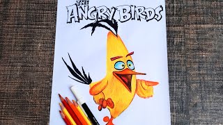 Angry Birds 🐦 Character Drawing with Coloured pencil screenshot 5
