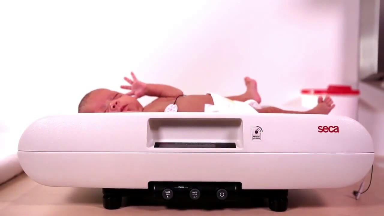 Presentación Báscula bebé sin cables Clase III SECA 757