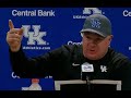 Mark Stoops Press Conference after Alabama, &quot;I expect them to make a deep run.&quot; #cfbnews