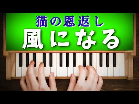 Become the Wind (toy piano / 32 keys / GHIBLI / The Cat Returns) - つじあやの