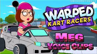 All Meg Griffin Voice Clips • Warped Kart Racers • All Voice Lines • 2022