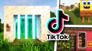 minecraft: 5+ tiktok build hacks