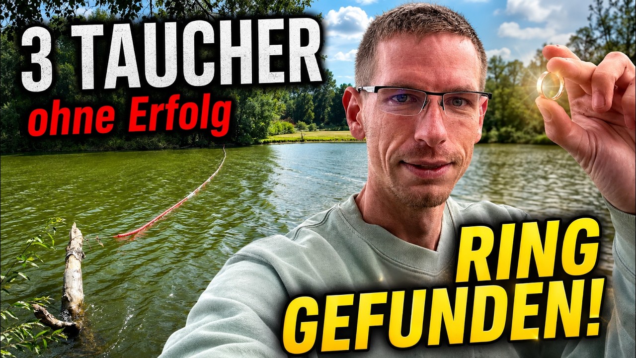 Viele halfen bei der Suche – am Ende tauchte der Ring wieder auf! | Schatzsuche