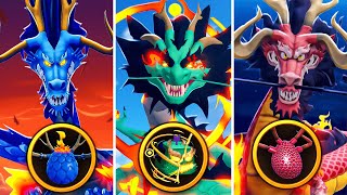 MASTERING EVERY DRAGON FRUIT In One Piece Roblox Games