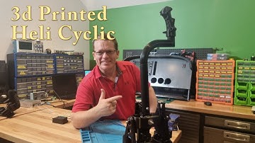 Creating & Prototyping a 3D printed fully functional Helicopter cyclic for MSFS2020.