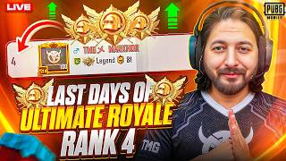 LAST DAY OF ULTIMATE ROYALE🔥CHUTTI KI IJAZAT HAI AB PUBLIC | TMG MARKHOR | PUBG Live