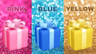Choose Your Gift Now! Pink, Blue or Yellow? How Lucky Are You? | Your IQ Master