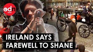 Shane MacGowan’s Funeral Procession Through Dublin