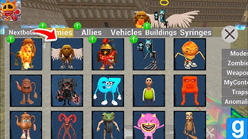 Nextbots in speeltuin mod bijgewerkt nieuwe engel udin din din dun Italiaanse brainrot 😱 op jacht...