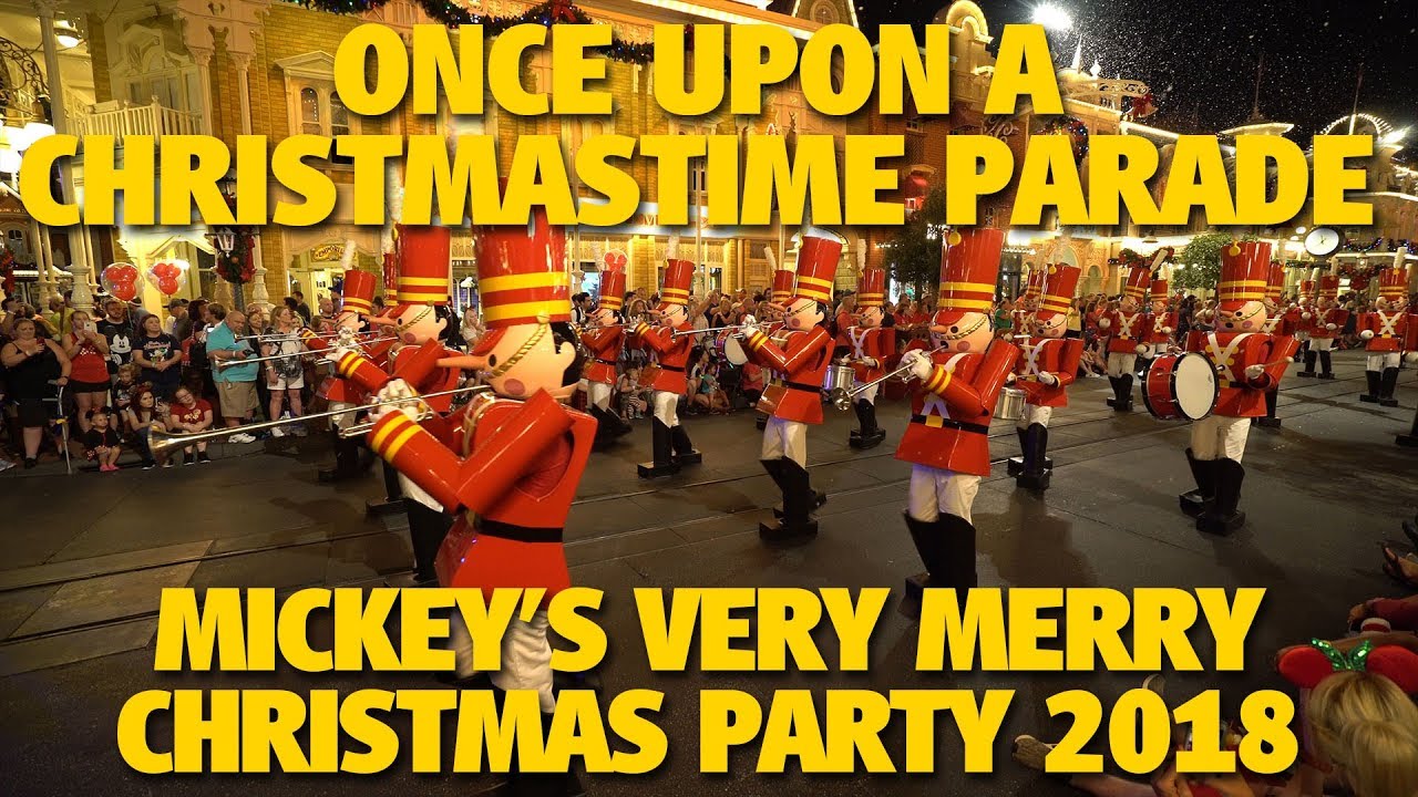 Mickey's Once Upon A Christmastime Parade | Walt Disney World Resort