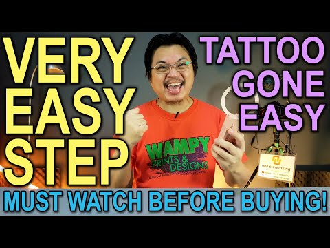 TATTOO REMOVAL CREAM - EASY STEP & APPLICATION TIPS - MUST WATCH!