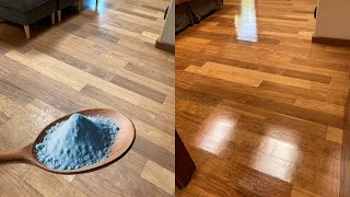Just 1 drop and the floor is shiny without chemicals