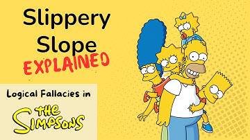 Slippery Slope Explained with "The Simpsons" | Logical Fallacies in TV Shows