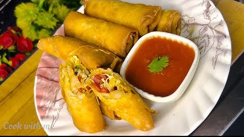 Delicious Homemade CHICKEN Spring Roll Recipes You Need To Try!