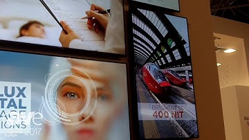 ISE 2017: Finlux Showcases Digital Signage ST and PD Series