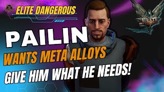 Meta Alloys and Thargoid Barnacle sites how to find how to farm // Elite Dangerous screenshot 2