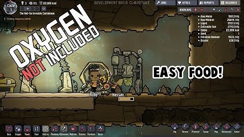 Oxygen Not Included Tutorial - Easy Food!