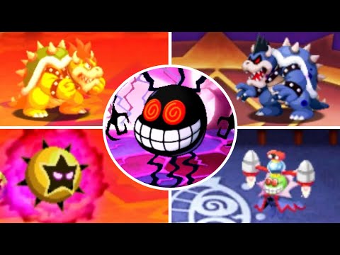 Mario u0026 Luigi Bowseru0027s Inside Story + Bowser Jr u0027s Journey - All Bosses