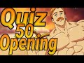 Anime Opening Quiz 50 Openings [Very Easy] - QUIZIMES