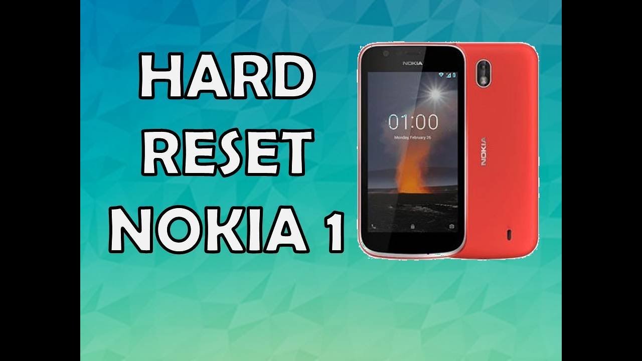 Hard reset Nokia 1 en Español - YouTube