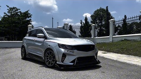 Proton X50 @ Geely Coolray ASMR | Exhaust Idling, Engine Purr & Interior Sounds (No Music)