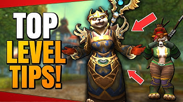 Top LEVELING TIPS for Shadowlands 2022