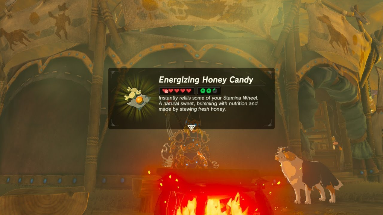 Zelda: Breath of the Wild - Courser Bee Honey recipe from Tips of
