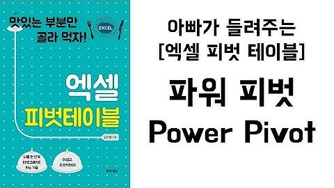 아빠가 들려주는 [엑셀 피벗 테이블] 파워 피벗 Power Pivot