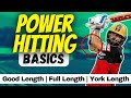 How to hit sixes  how to do power hitting  six kaise mare cricket me  six hitting technique 