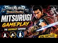 Soulcalibur Broken Destiny Mitsurugi Gameplay | Powerful Samurai Combos &amp; Wins