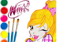 Как нарисовать Стелла Винкс/how to draw Stella Winx