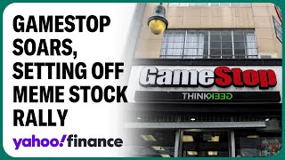 Gamestop Stock Soars Setting Off Larger Meme Stock Rally