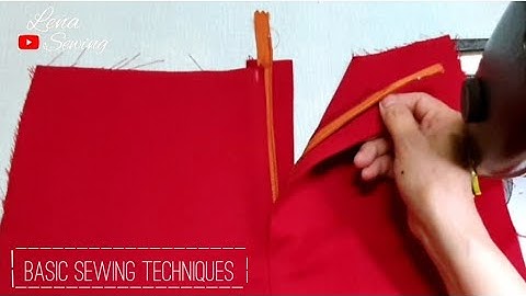 Cách may khóa quần êm đẹp trong 3 phút|Sewing techniques for beginners |Mẹo và thủ thuật may vá |