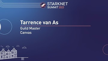 Build Onchain Games on Starknet | Tarrence van As