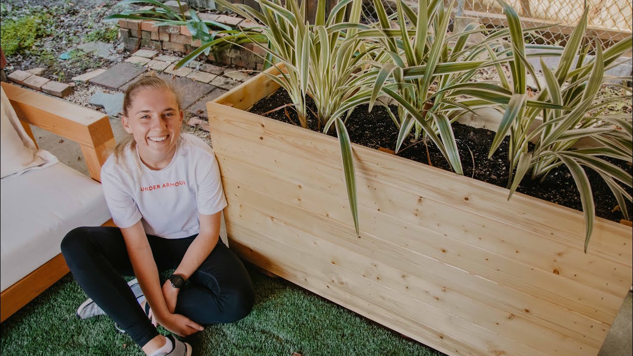 modern outdoor planter boxes