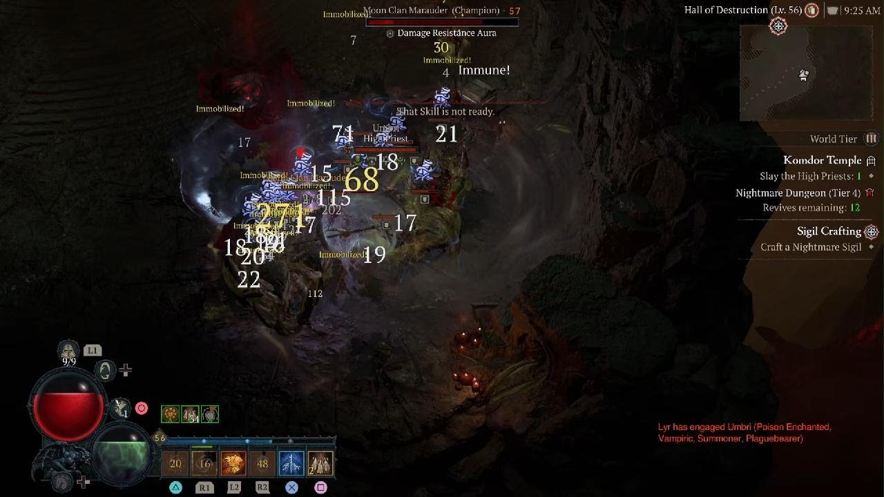Diablo IV Moon Clan Shaman Insane Damage